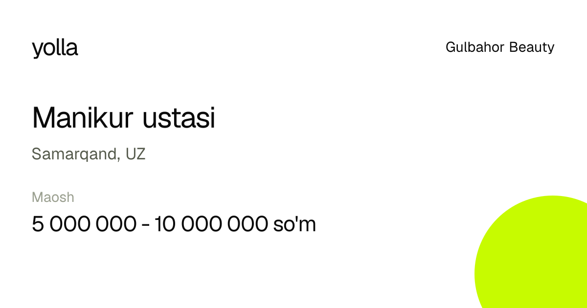 Manikur ustasi