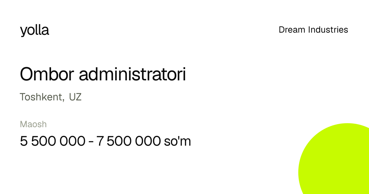 Ombor administratori
